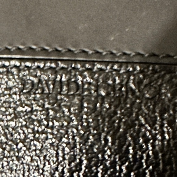 David’s Cenci Italy leather calendar card ID holder - Picture 4 of 6